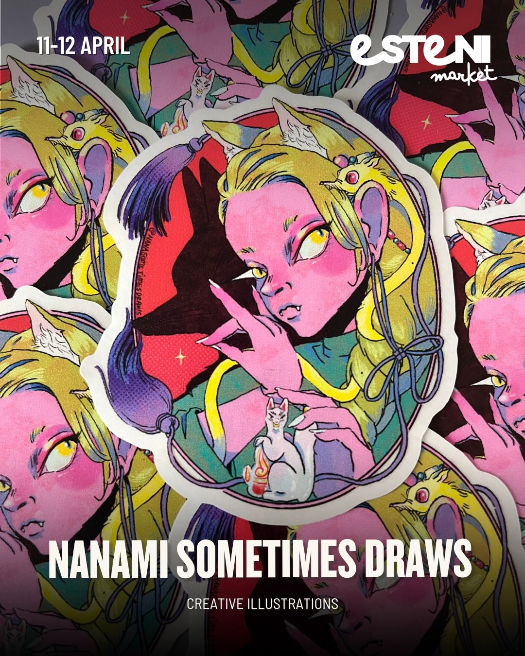 Nanami Sometimes Draws — creative illustrations